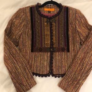 Cynthia Steffe size 4 tweed jacket.Never worn!